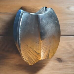 Nambe Pod Bud Vase By Will Oltman 2010 #MT0286